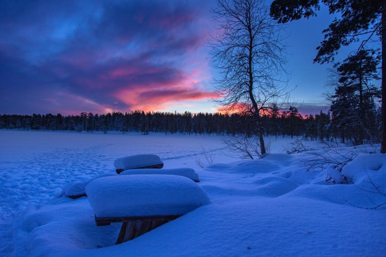 Moekki - The White Blue Wilderness Lodge Inari Exterior foto